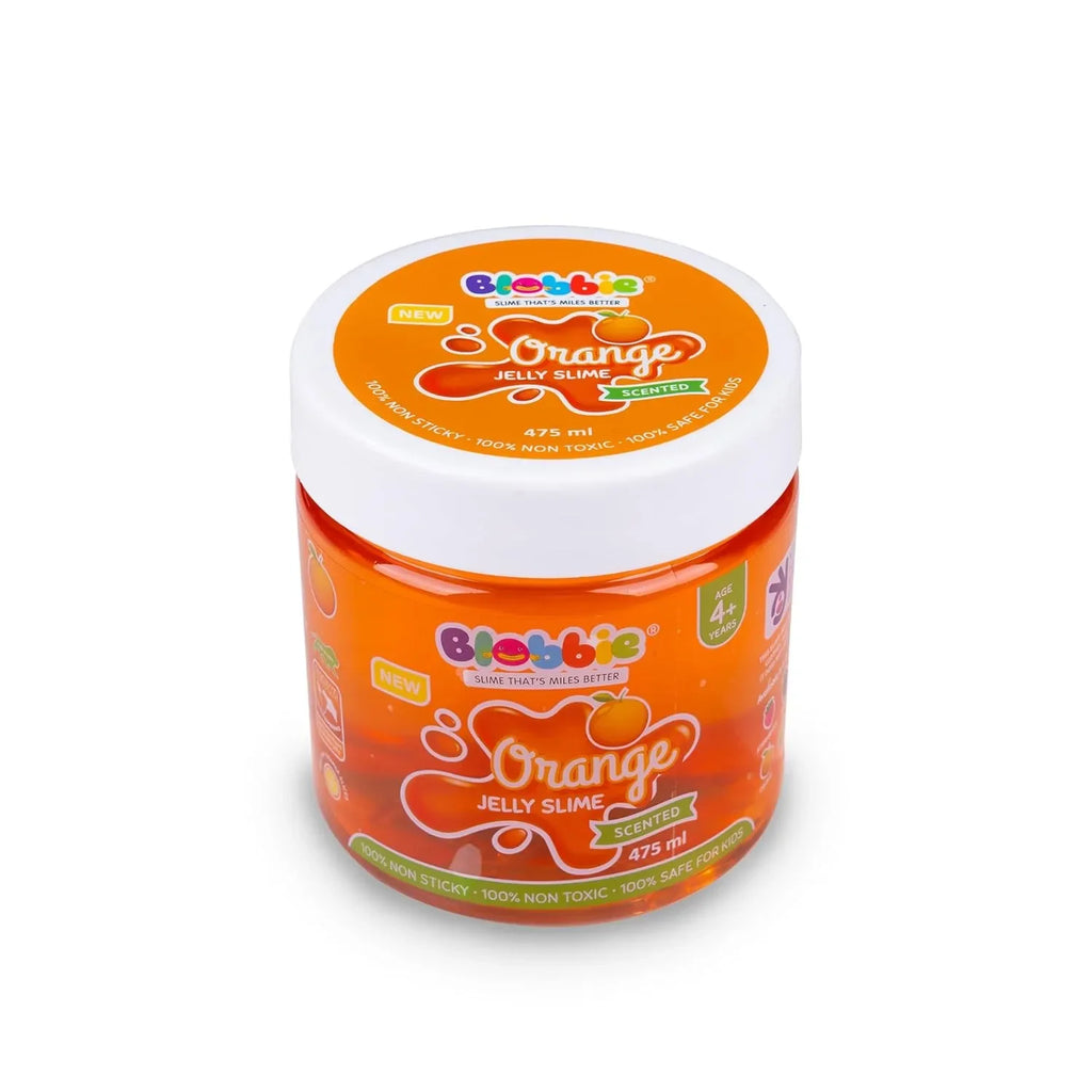 Blobbie Orange Fruit Jelly Slime 425ML - Naivri