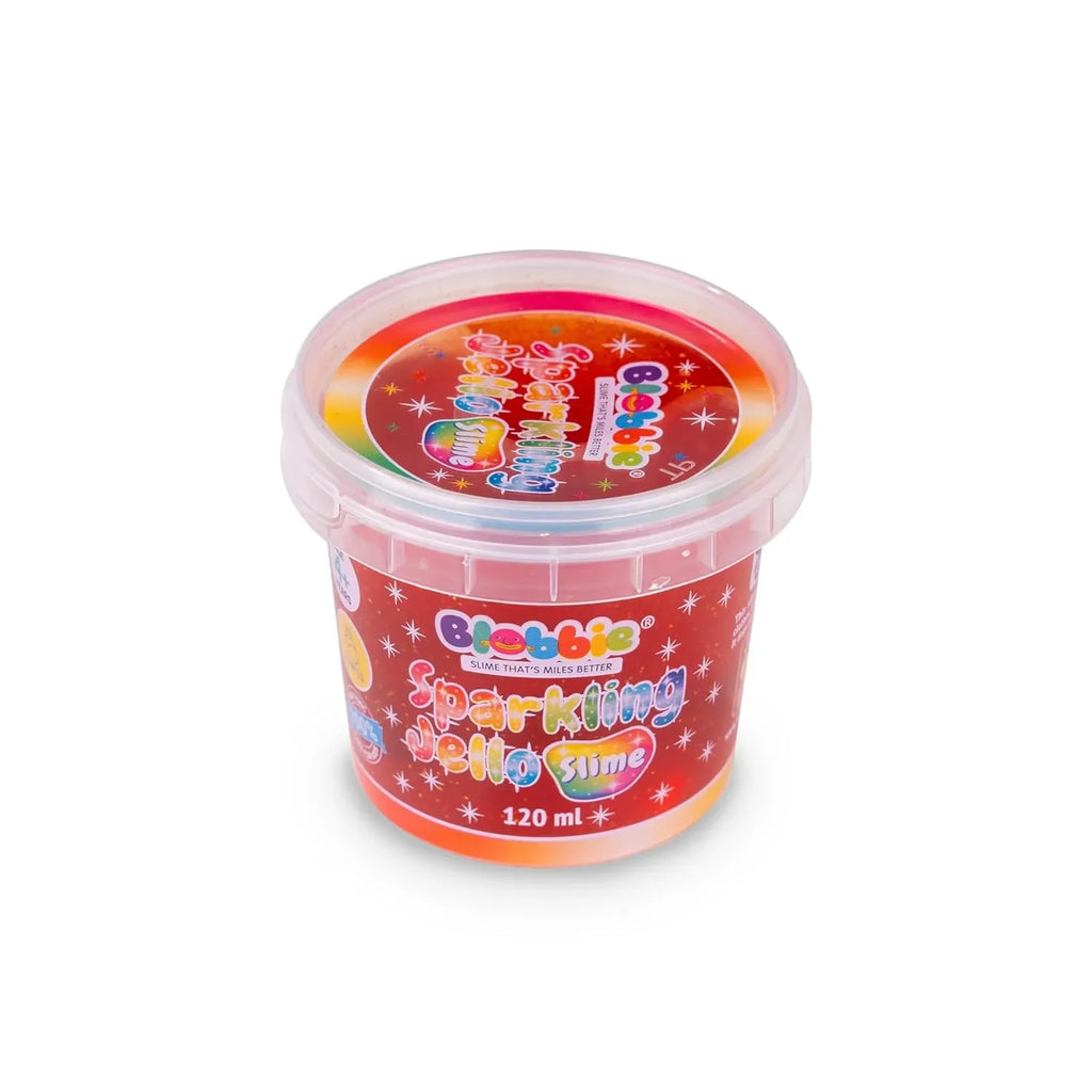 Blobbie Sparkling Jello Slime Multicolor 120ML Single Pc - Naivri