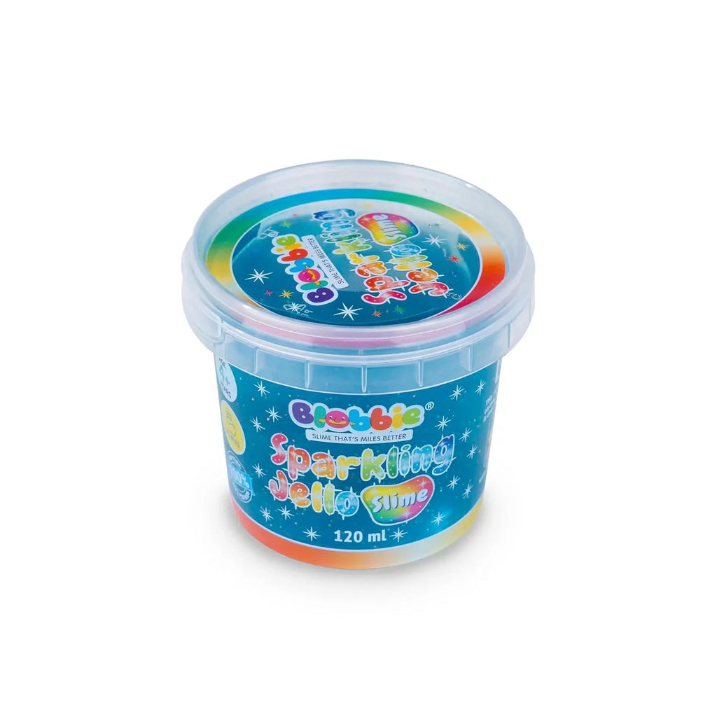 Blobbie Sparkling Jello Slime Multicolor 120ML Single Pc - Naivri