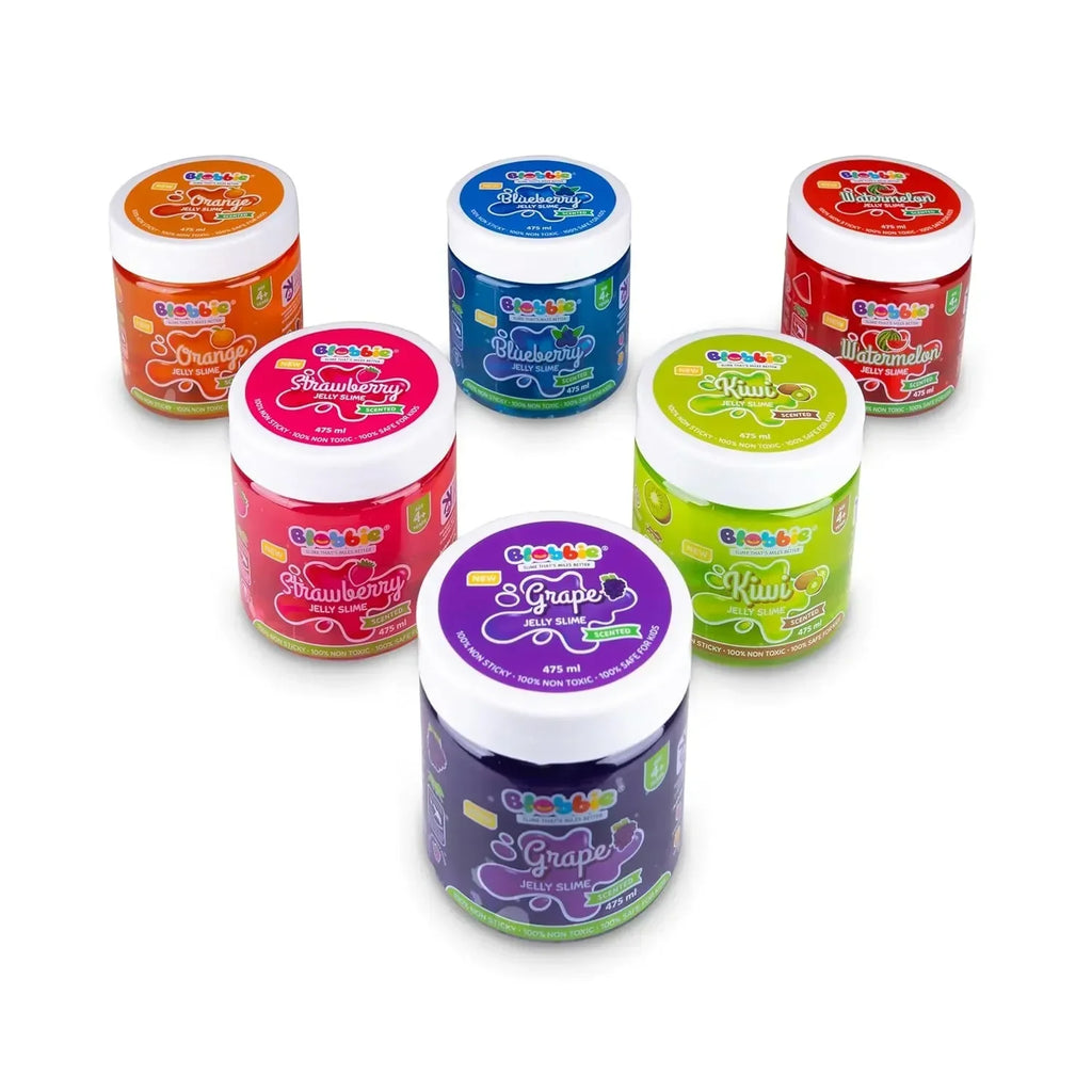 Blobbie Strawberry Fruit Jelly Slime 425ML - Naivri