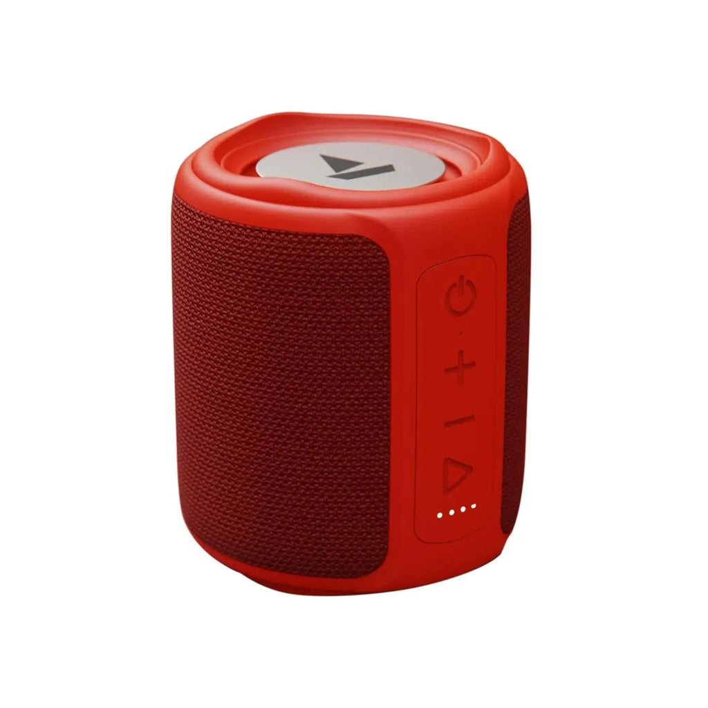 Boat Stone 350 Bluetooth Speaker with 10W RMS Stereo Sound | IPX7 Water Resistant | TWS Feature | Up to 12 Hours Playtime | Multi-Compatibility Modes | Portable Outdoor Speaker (Red) - Naivri