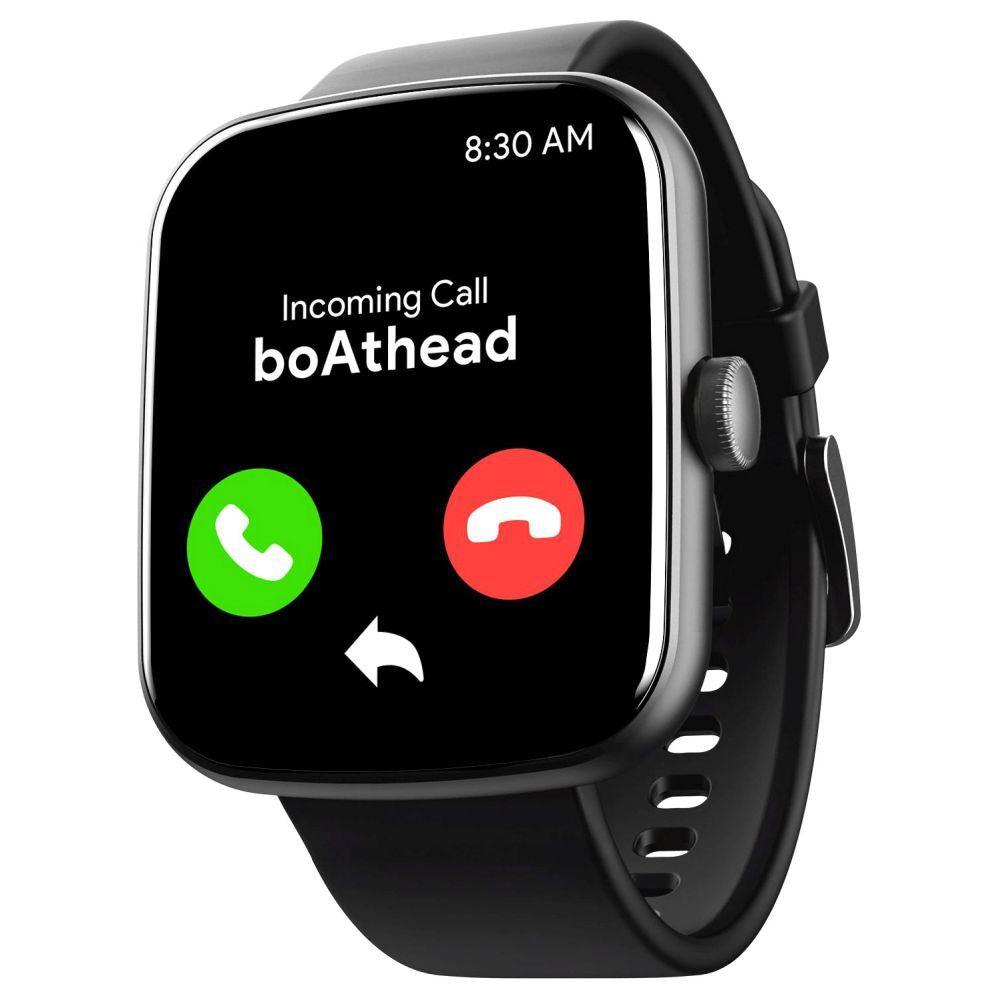Boat Wave Lynk Voice Active Black Smart Watch - Naivri