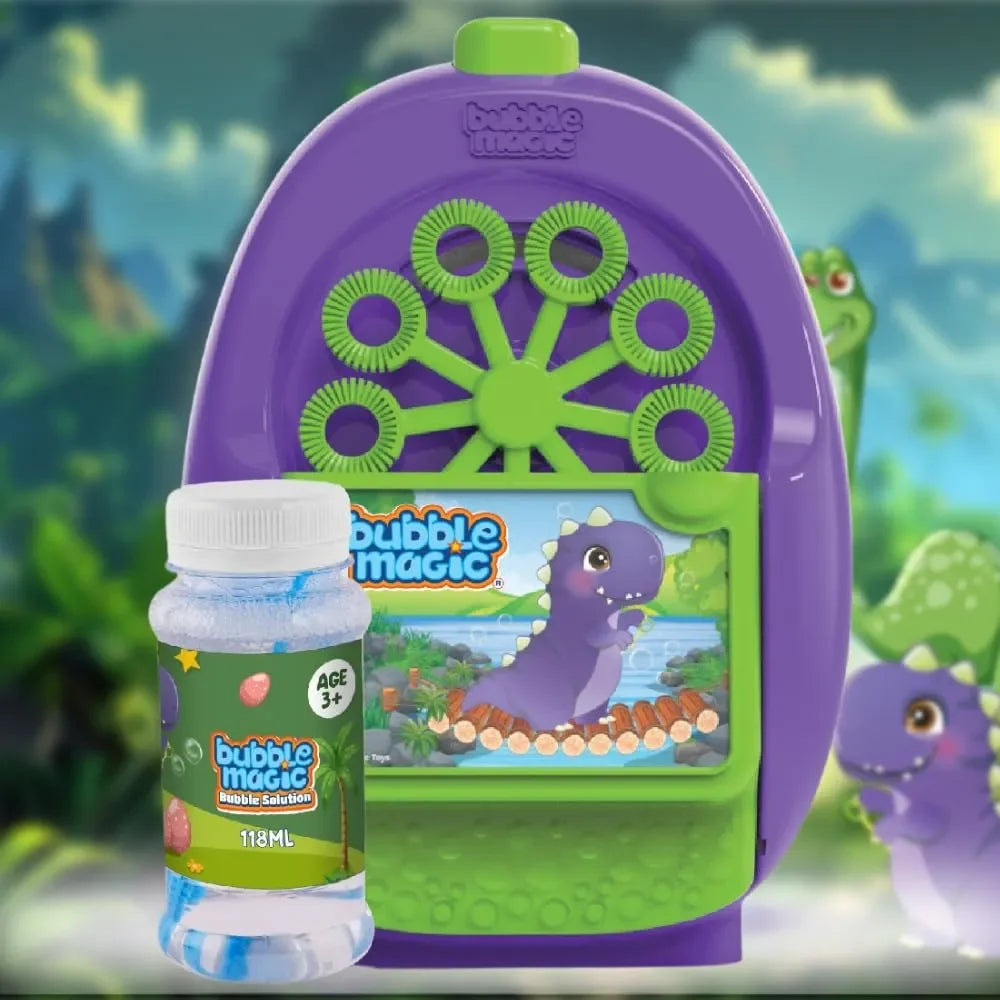 Bubble Magic Dino Bubble Blower - Naivri