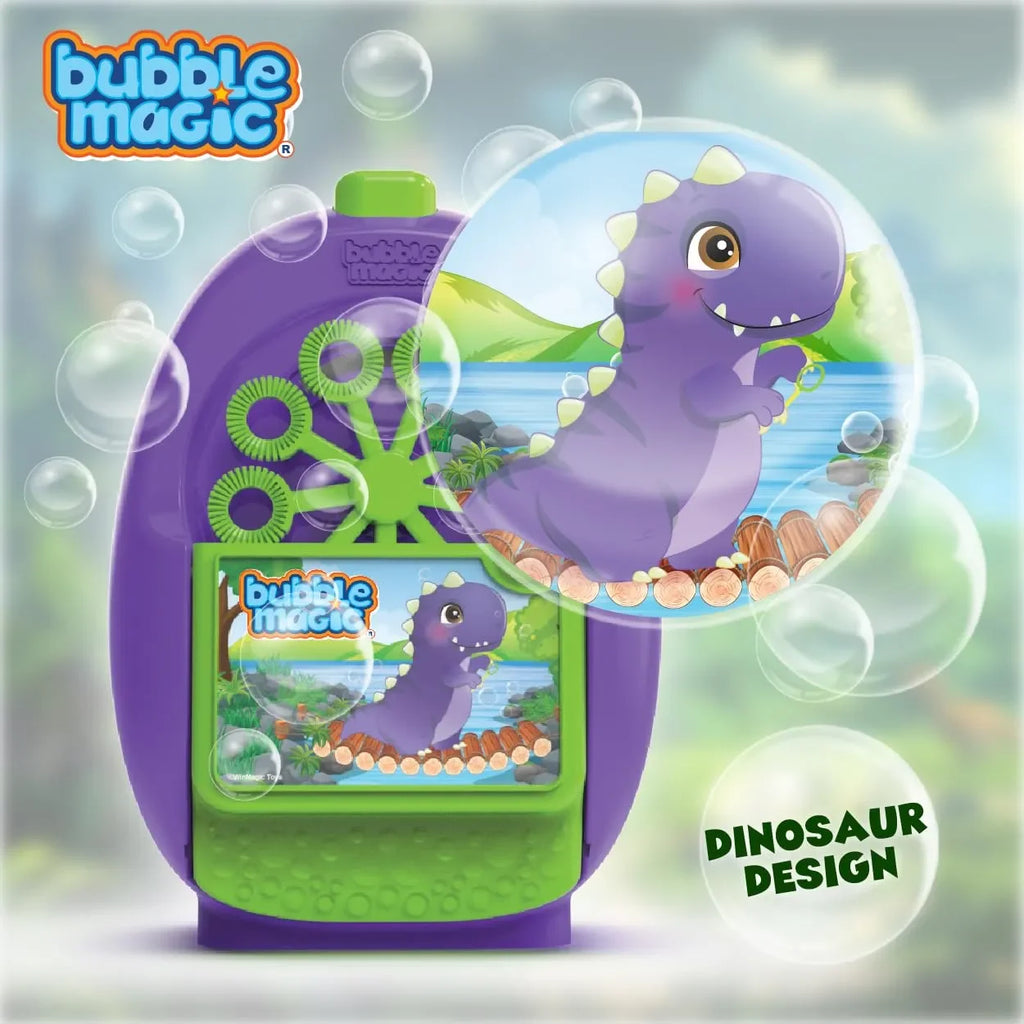Bubble Magic Dino Bubble Blower - Naivri