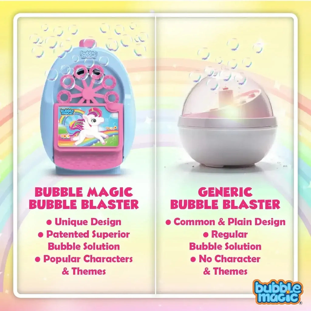 Bubble Magic Unicorn Bubble Blower - Naivri