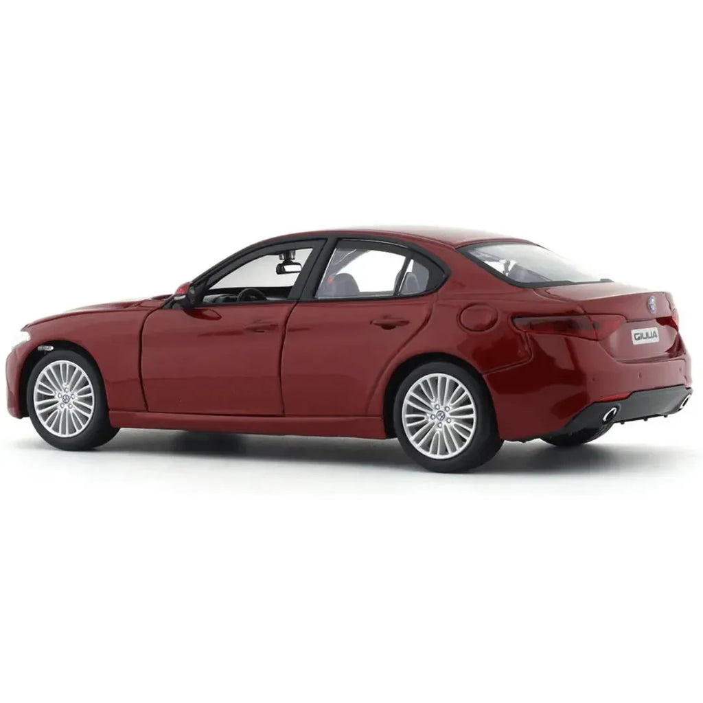 Burago Alfa Romeo Giulia 1:24 Die-Cast Scale Model – Premium Collector’s Edition for Ages 14+ - Naivri