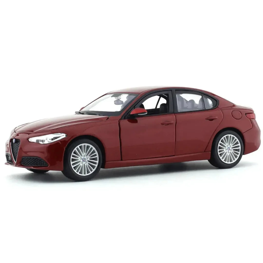 Burago Alfa Romeo Giulia 1:24 Die-Cast Scale Model – Premium Collector’s Edition for Ages 14+ - Naivri