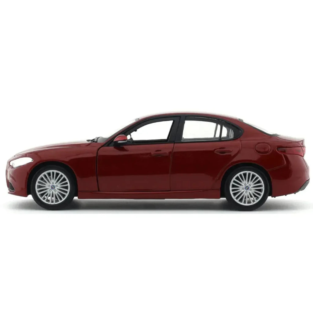 Burago Alfa Romeo Giulia 1:24 Die-Cast Scale Model – Premium Collector’s Edition for Ages 14+ - Naivri
