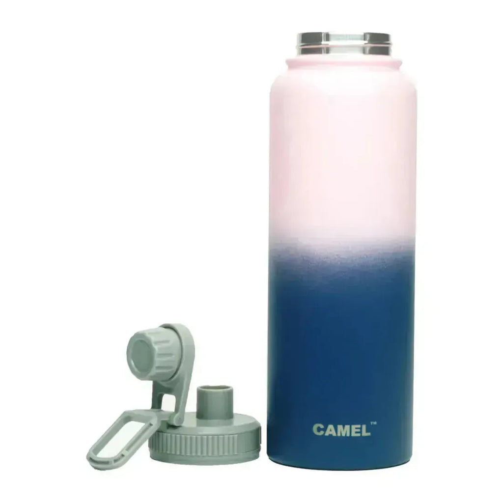 Camel Aquabloom Vacuum Sports Bottle Cotton Candy 1200 ML - Naivri