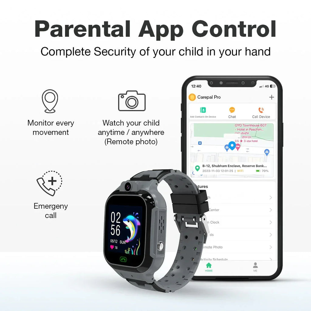 Carepal Pro 4G Kids Smart Watch Phone - Naivri