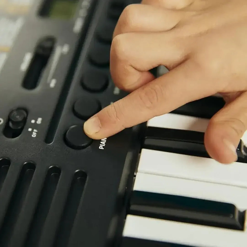 Casiotone SA-51 Mini Keyboard with Piano Tones – Black (32 Keys, Adapter Free) - Naivri