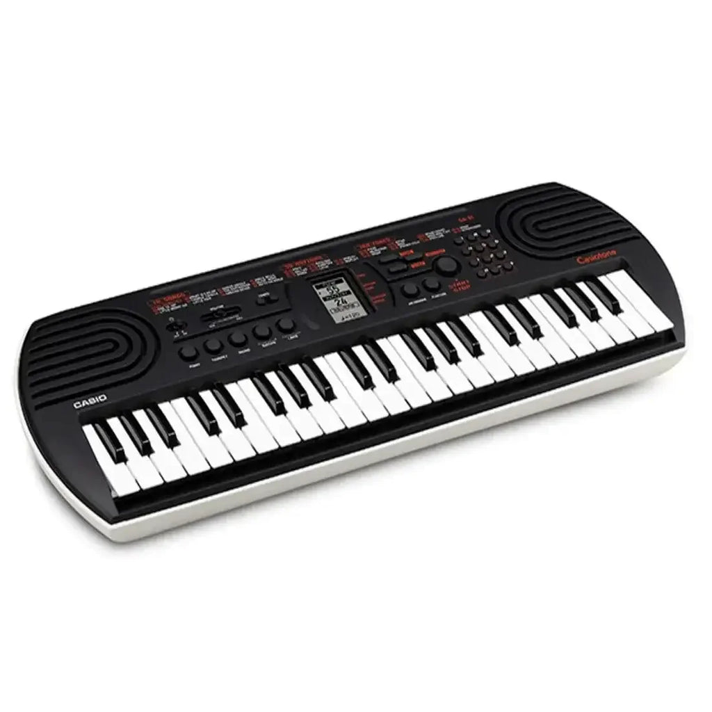 Casiotone SA-81 Mini Keyboard with Piano Tones – Black (44 Keys, Adapter Free) - Naivri