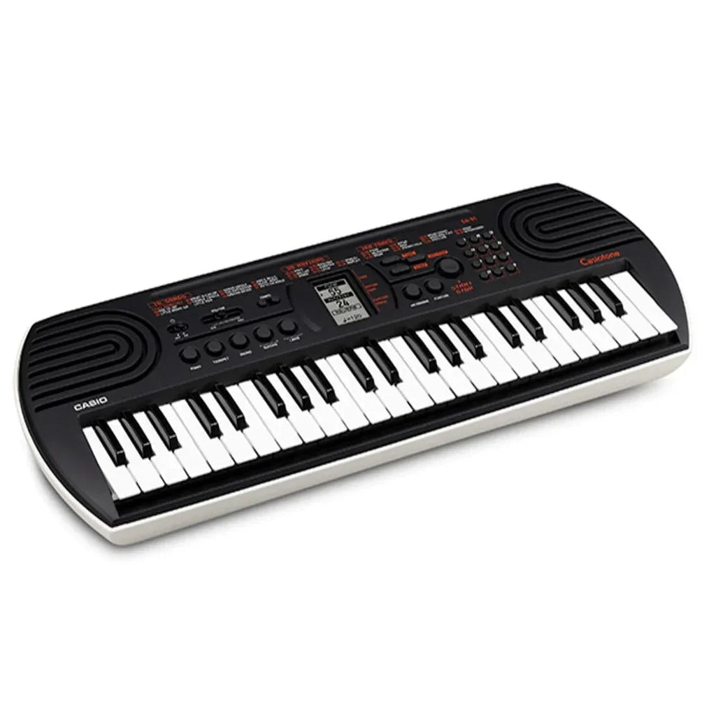 Casiotone SA-81 Mini Keyboard with Piano Tones – Black (44 Keys, Adapter Free) - Naivri