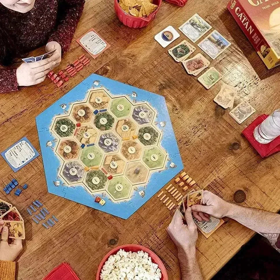 Catan: Trade Build Settle | Strategic Board Game by Klaus Teuber - Naivri