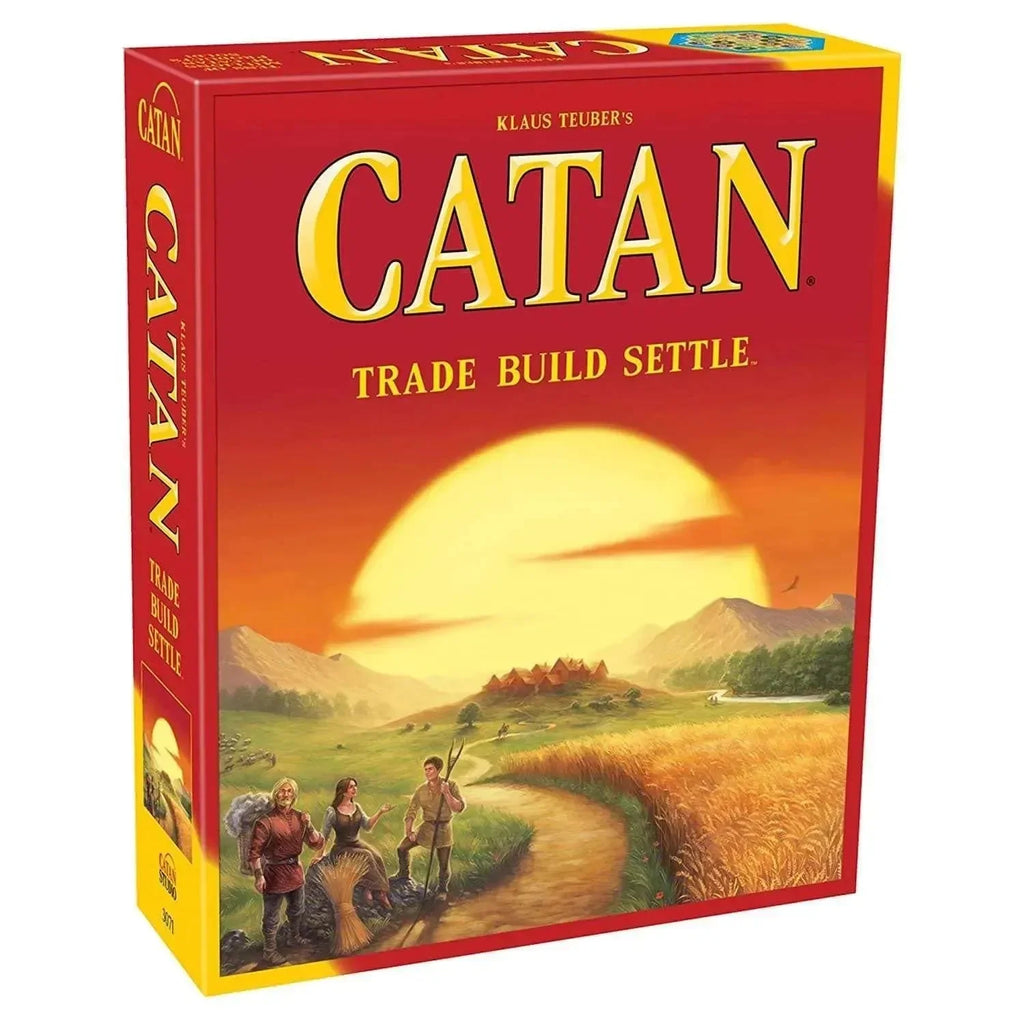 Catan: Trade Build Settle | Strategic Board Game by Klaus Teuber - Naivri