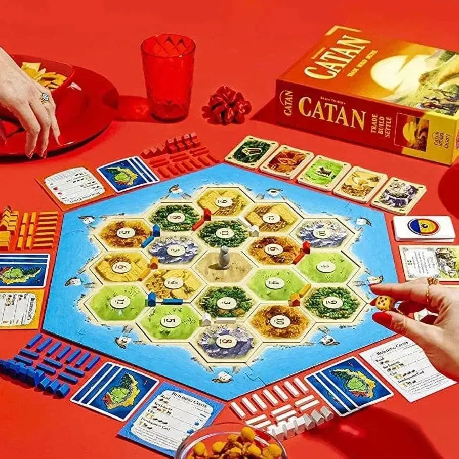 Catan: Trade Build Settle | Strategic Board Game by Klaus Teuber - Naivri
