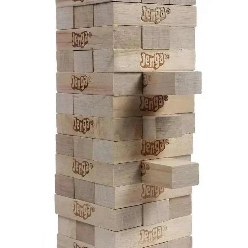 Classic Jenga by Hasbro Gaming – Timeless Tower Stacking Challenge - Naivri