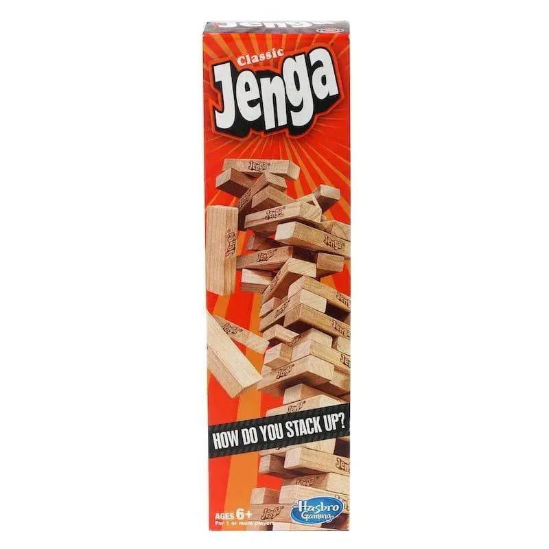Classic Jenga by Hasbro Gaming – Timeless Tower Stacking Challenge - Naivri