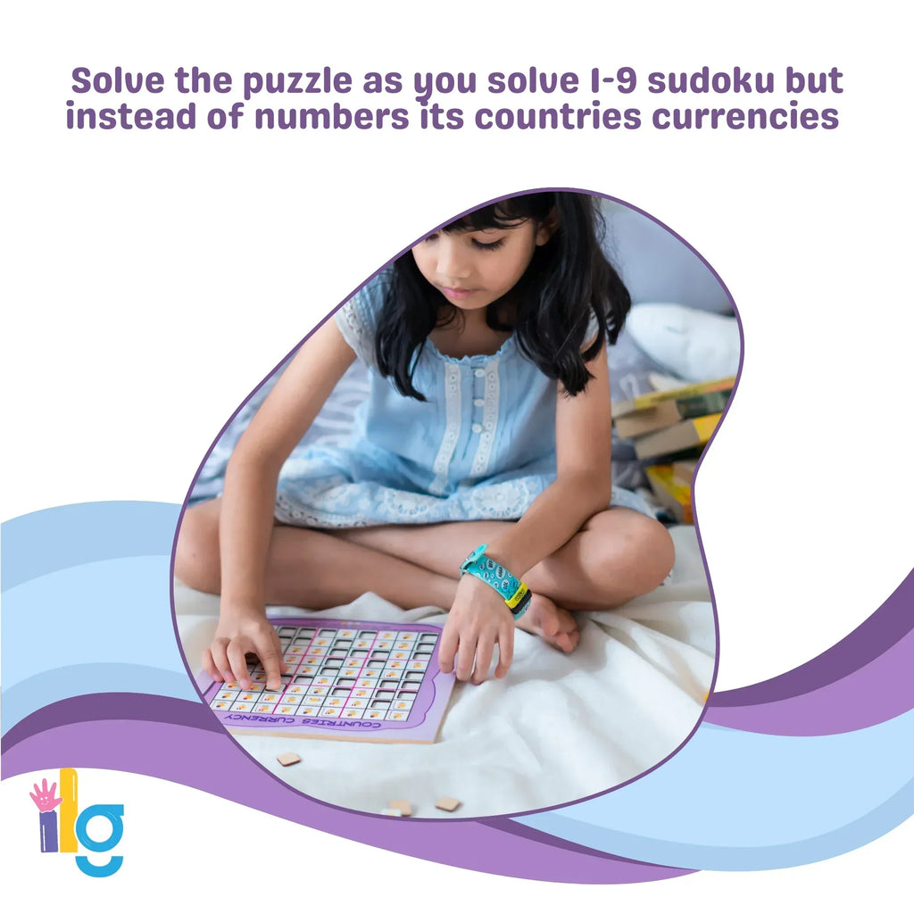 Countries Currency Sudoku - Naivri