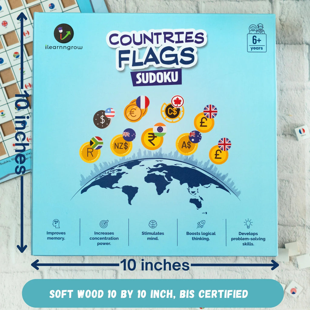 Countries Flag Sudoku - Naivri