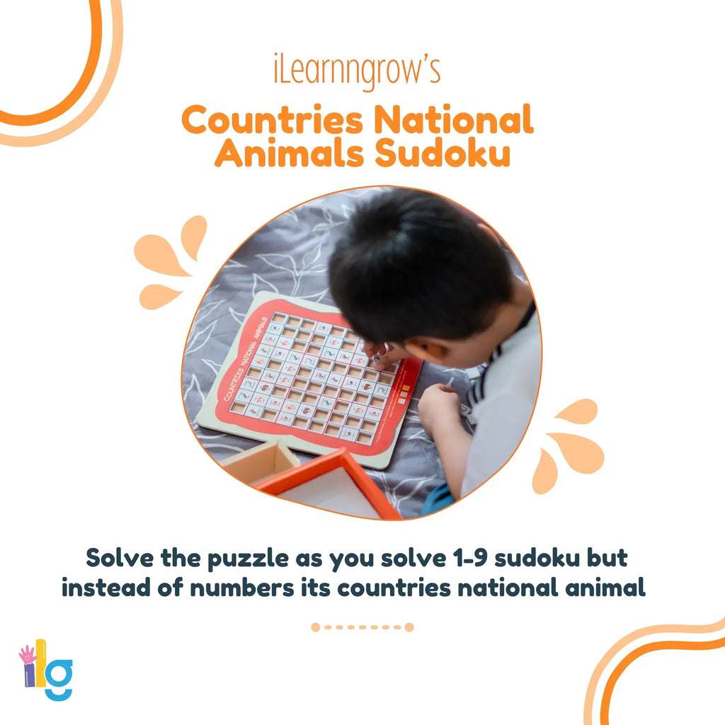 Countries National Animal Sudoku - Naivri