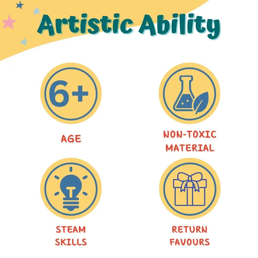Craftopedia DIY Mosaic Art Kit - Dinosaur | Creative Craft Kit for Kids & Adults - Naivri