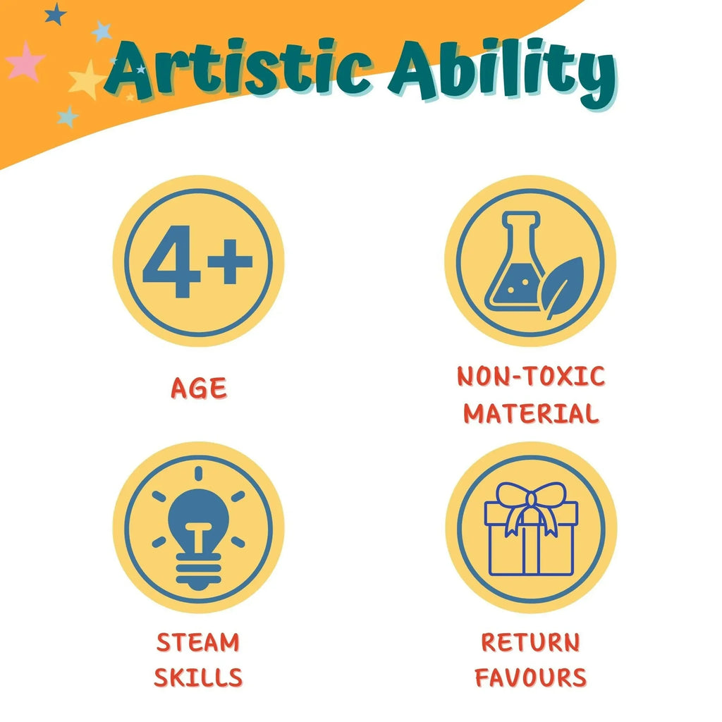 Craftopedia The Magical Color Transfer Paper Art - Fashion | Creative DIY Kit for Kids - Naivri