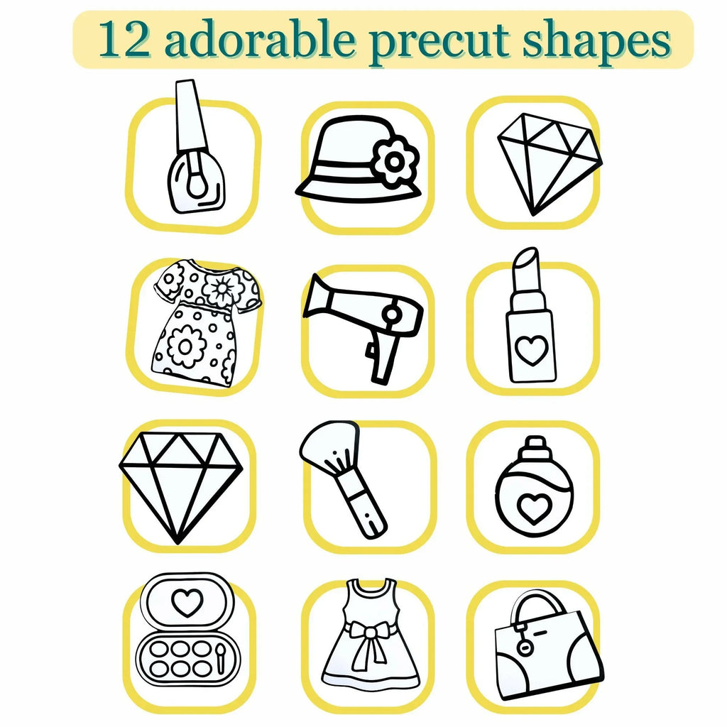 Craftopedia The Magical Color Transfer Paper Art - Fashion | Creative DIY Kit for Kids - Naivri