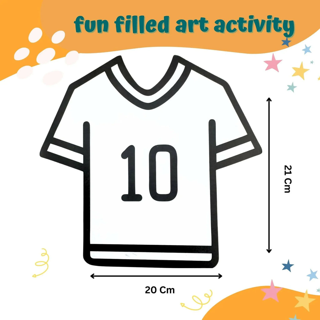 Craftopedia The Magical Color Transfer Paper Art - Sports | Creative DIY Kit for Kids - Naivri