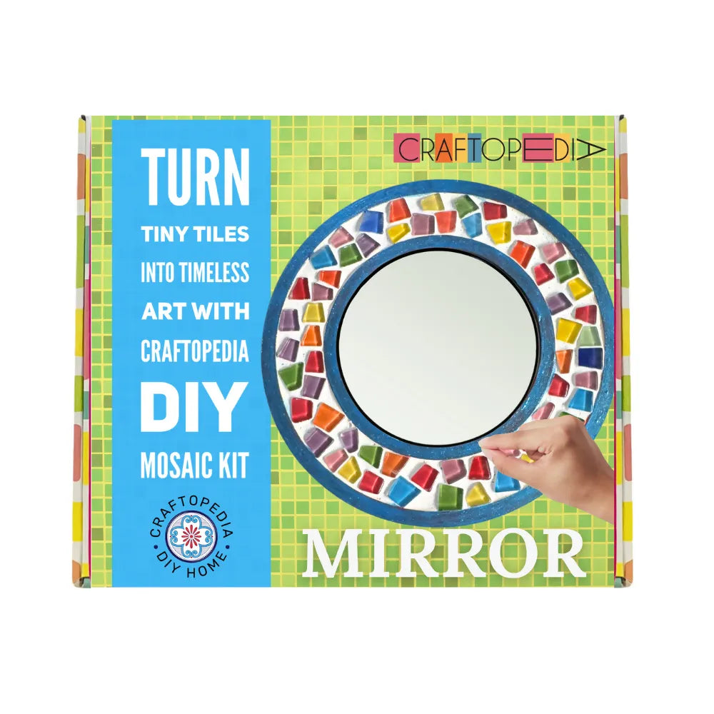 Craftora DIY Mosaic Art Kit - Mirror - Naivri