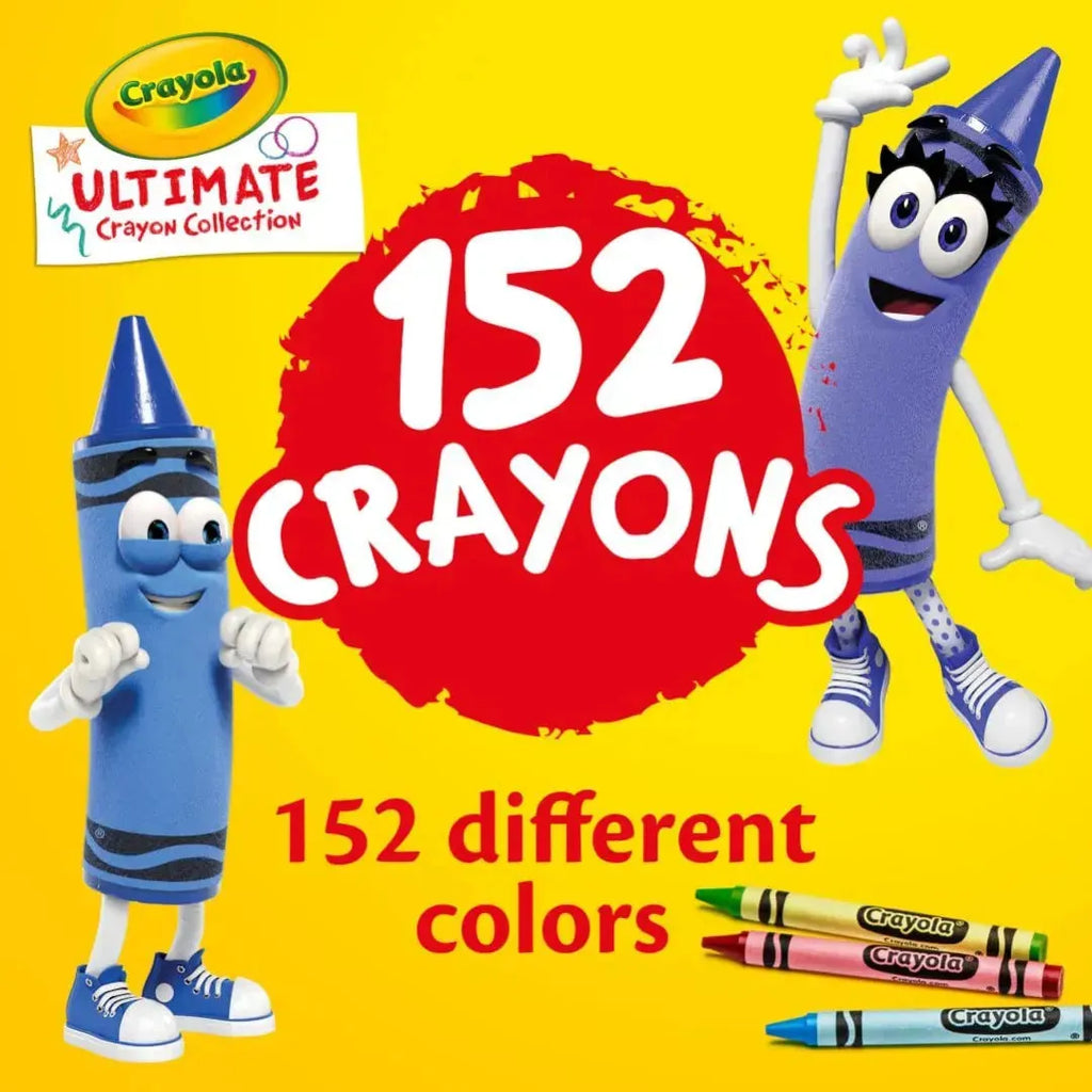 Crayola 152 CT Ultimate Crayon Collection - Naivri