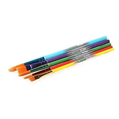 Crayola Art and Craft Brush Set 5 Brushes - Naivri