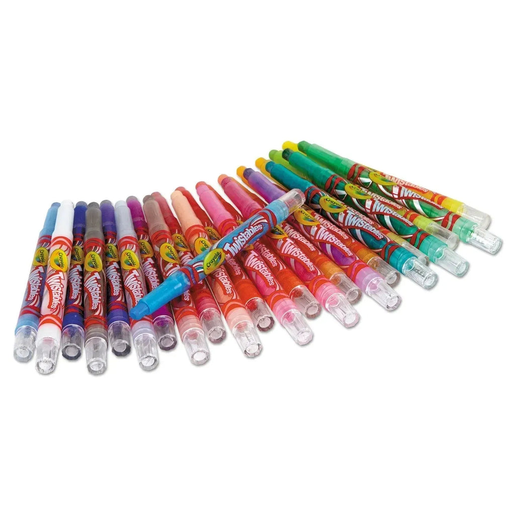 Crayola Mini Twistables Crayons in a convenient pack of 24 - Naivri