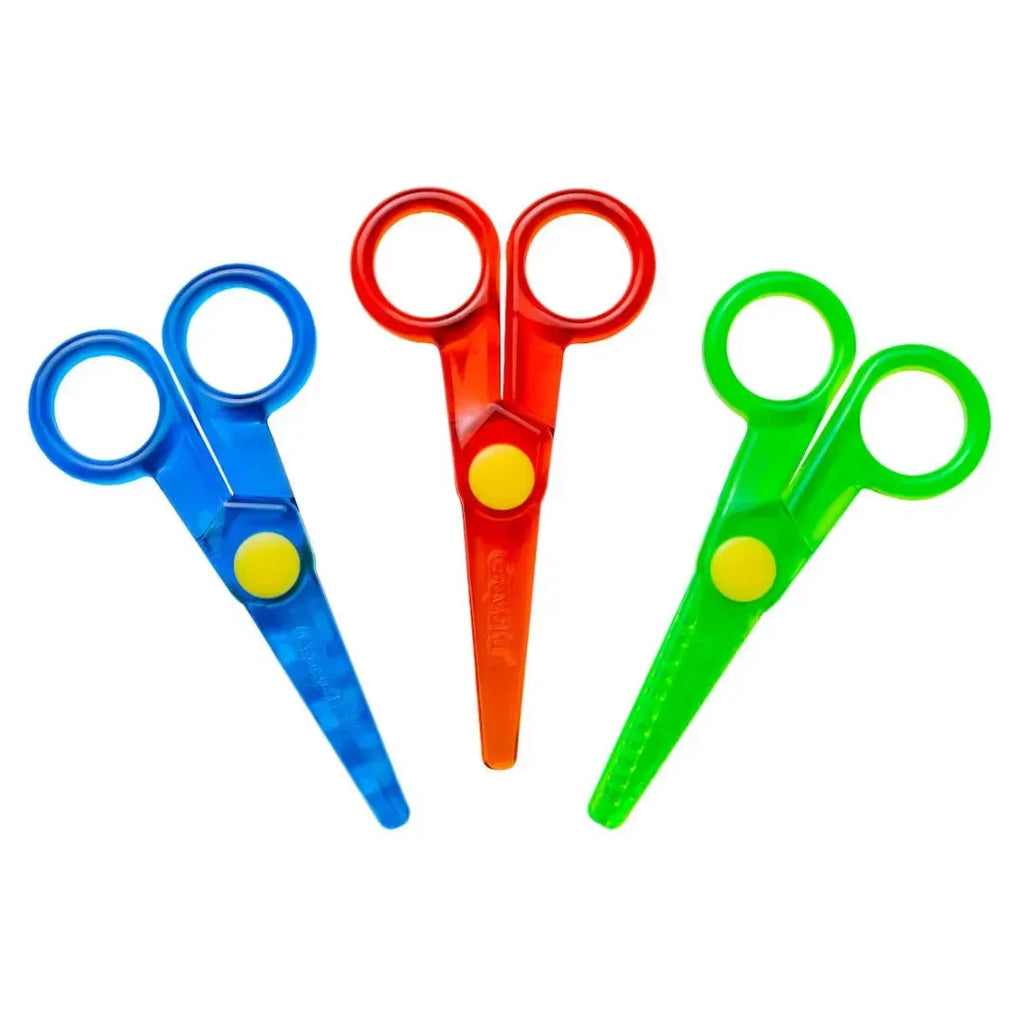 Crayola Safety Scissors 3 Pcs - Naivri