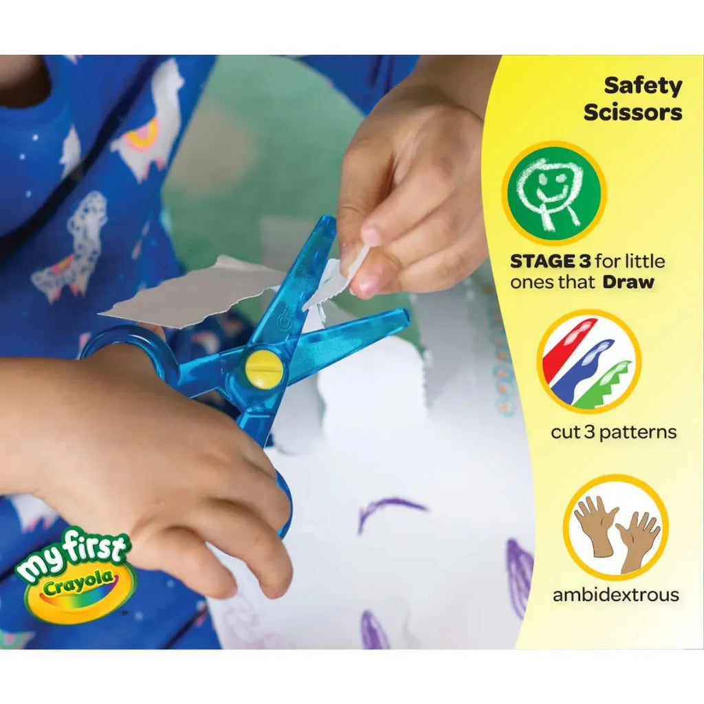 Crayola Safety Scissors 3 Pcs - Naivri