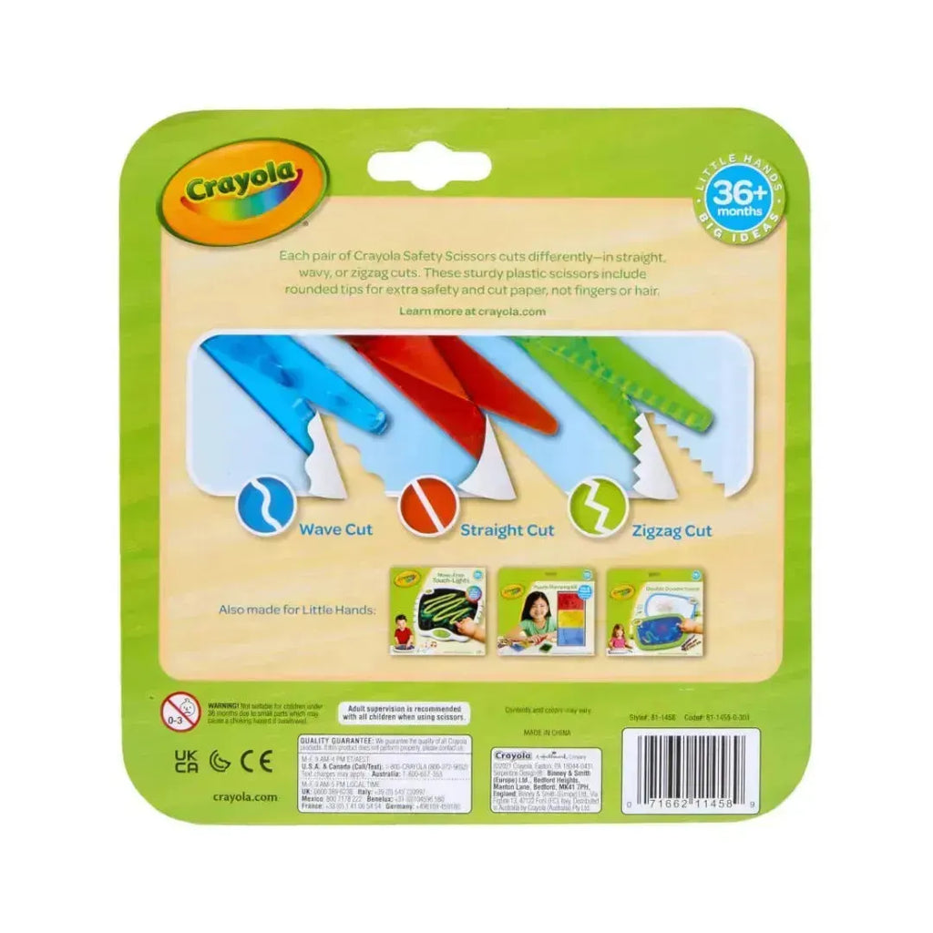 Crayola Safety Scissors 3 Pcs - Naivri