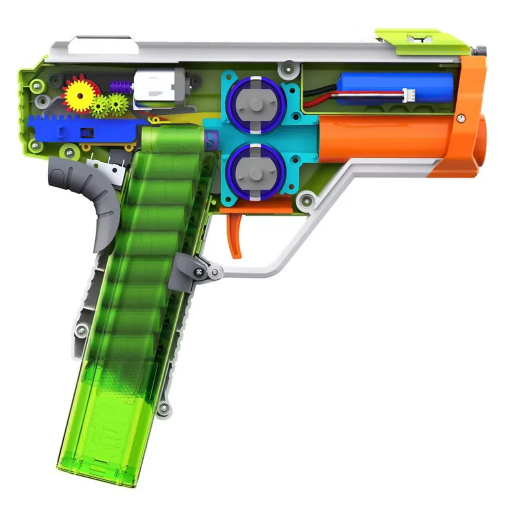 Dart Zone Max Nitroshot+ Venom Pro Motorized Foam Blaster – Fully Auto Power for Ages 14+ - Naivri