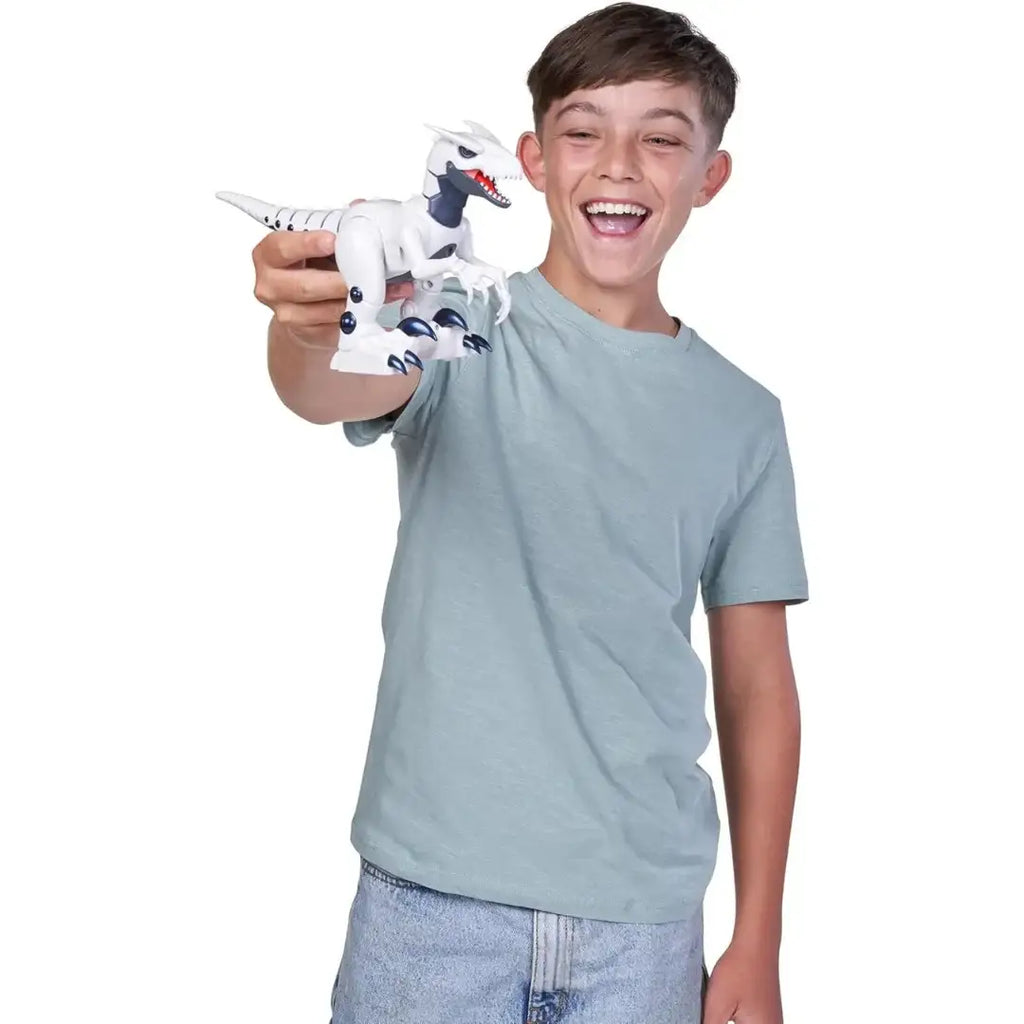 ZURU Robo Alive Raptor Droid Dinosaur – Fast Running & Chomping Action (3 Years+) - Naivri