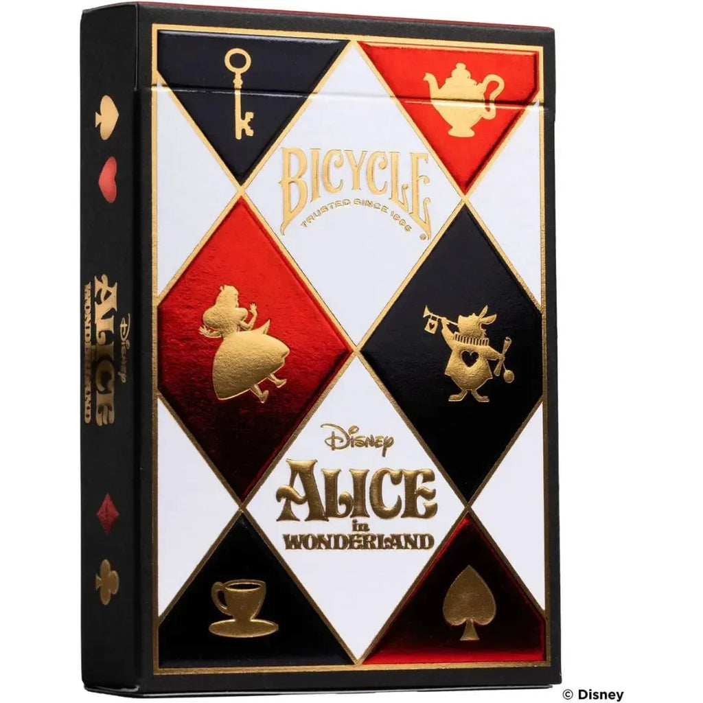 Disney Alice in Wonderland Inspired Playing Cards by Bicycle – Official Licensed Premium Deck - Naivri