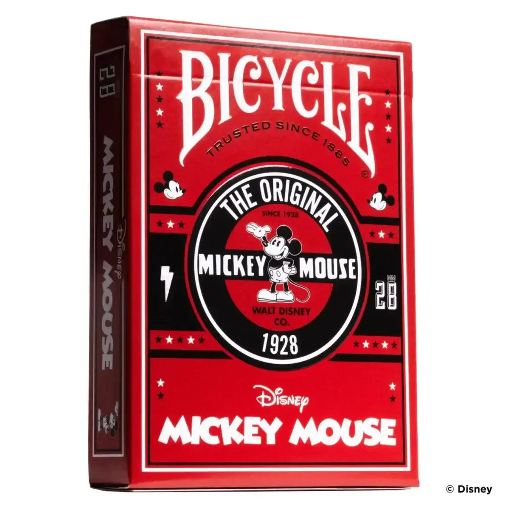 Disney Classic Mickey Mouse Inspired Playing Cards by Bicycle – Premium Collectible Playing Cards - Naivri