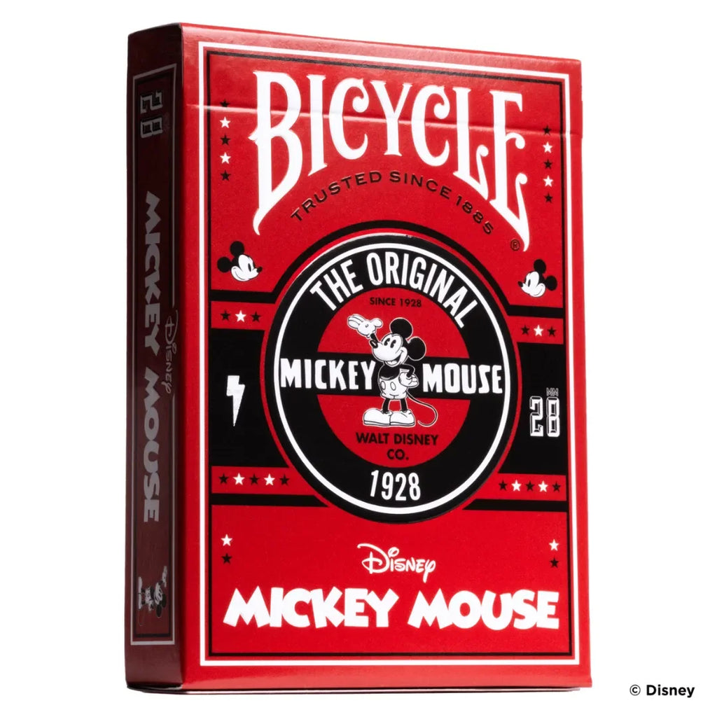 Disney Classic Mickey Mouse Inspired Playing Cards by Bicycle – Premium Collectible Playing Cards - Naivri
