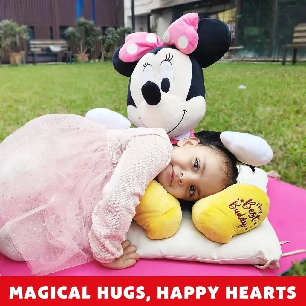 Disney Minnie Mouse 16-Inch Plush Soft Toy – Official Licensed, Premium Quality, Adorable Gift for Girls - Naivri