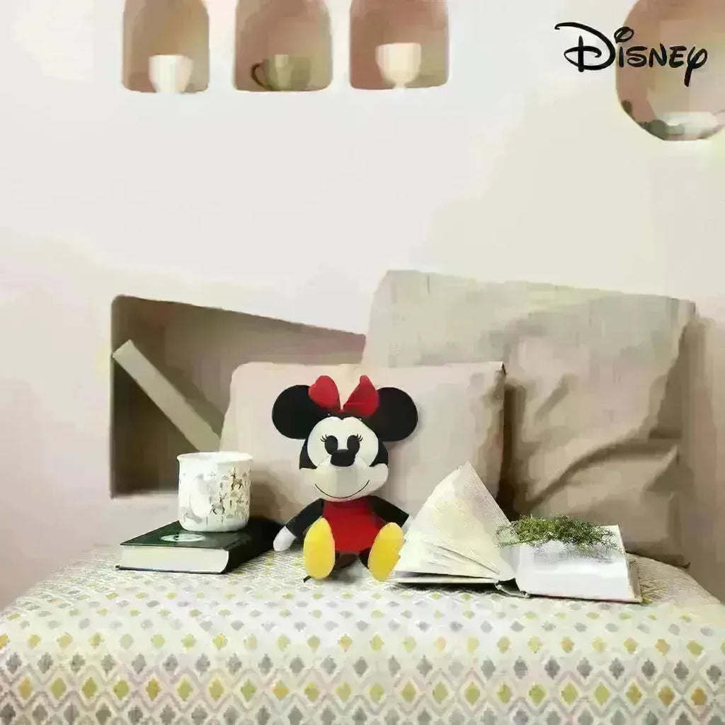Disney Minnie Mouse 8-Inch Value Plush – Soft & Huggable Official Disney Stuffed Toy for Kids - Naivri