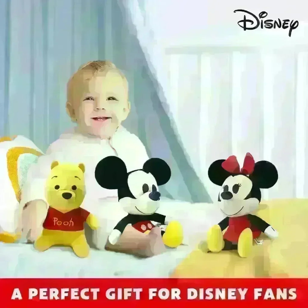 Disney Minnie Mouse 8-Inch Value Plush – Soft & Huggable Official Disney Stuffed Toy for Kids - Naivri