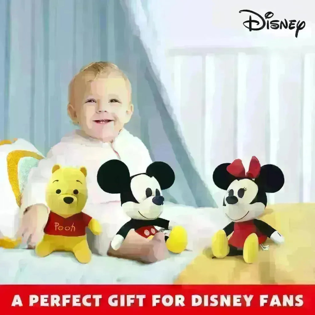 Disney Minnie Mouse 8-Inch Value Plush – Soft & Huggable Official Disney Stuffed Toy for Kids - Naivri
