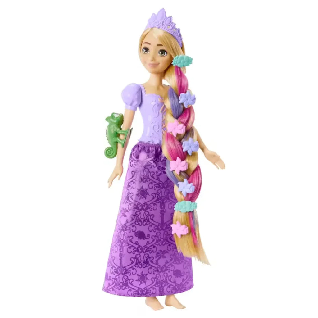 Disney Princess Fairy-Tale Hair Rapunzel Doll with Color-Change Extensions & 10+ Accessories – Let the Styling Magic Begin! - Naivri