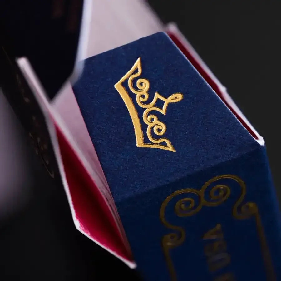 Disney Princess Inspired Playing Cards by Bicycle – Pink / Navy Edition – Premium Collector's Deck Featuring 12 Disney Princesses - Naivri