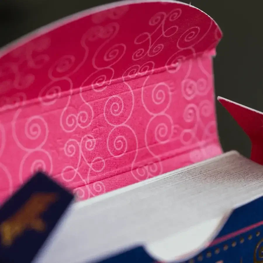 Disney Princess Inspired Playing Cards by Bicycle – Pink / Navy Edition – Premium Collector's Deck Featuring 12 Disney Princesses - Naivri