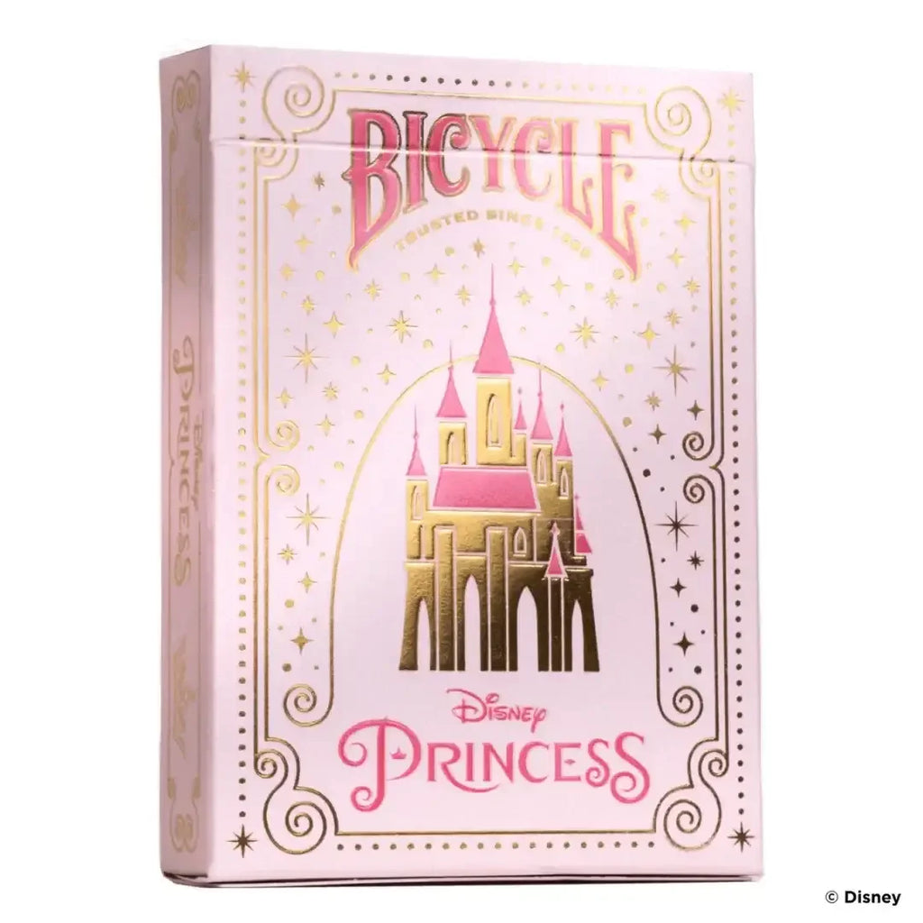 Disney Princess Inspired Playing Cards by Bicycle – Pink / Navy Edition – Premium Collector's Deck Featuring 12 Disney Princesses - Naivri