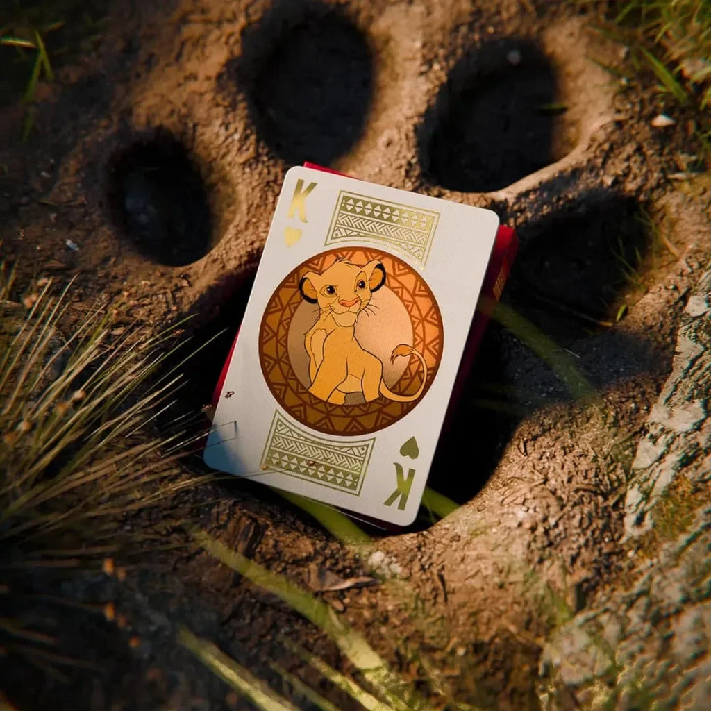 Disney The Lion King Inspired Playing Cards by Bicycle – Premium Collector’s Deck - Naivri